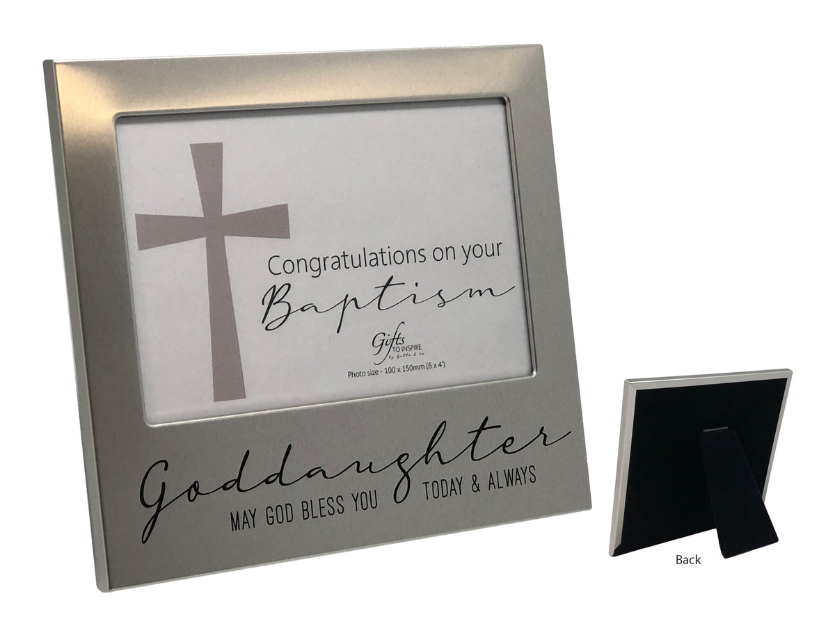 Baptism Photo Frame - Goddaughter