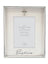 Silver Baptism Photo Frame with Motiff - 4x6