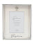 Silver Baptism Photo Frame with Motiff - 4x6 - Godson