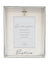 Silver Baptism Photo Frame with Motiff - 4x6 - Granddaughter