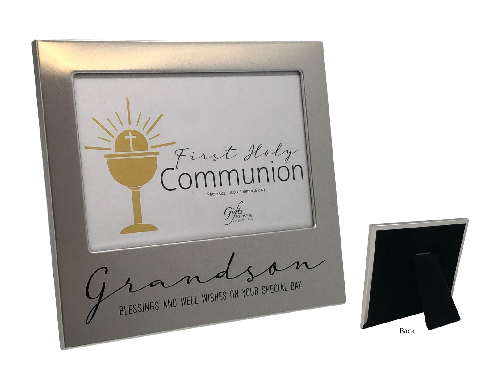 First Holy Communion Photo Frame - Grandson