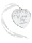 Wedding Day Heart Ornament
