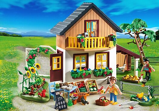 Playmobil Country - Farm House with Market