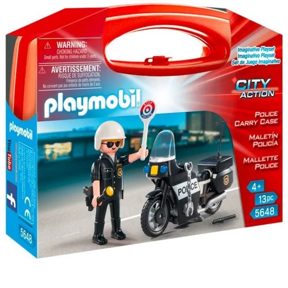 Playmobil City Action - Police Carry Case