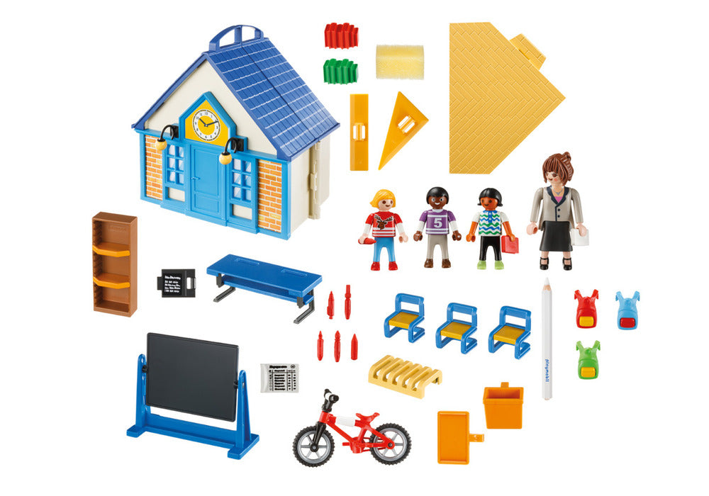 Playmobil City Life - Take Along School House