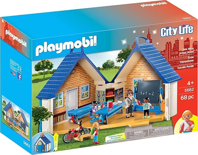 Playmobil City Life - Take Along School House