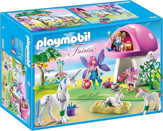 Playmobil Princess Magic - Fairies with Toadstool House