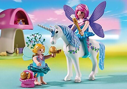 Playmobil Princess Magic - Fairies with Toadstool House