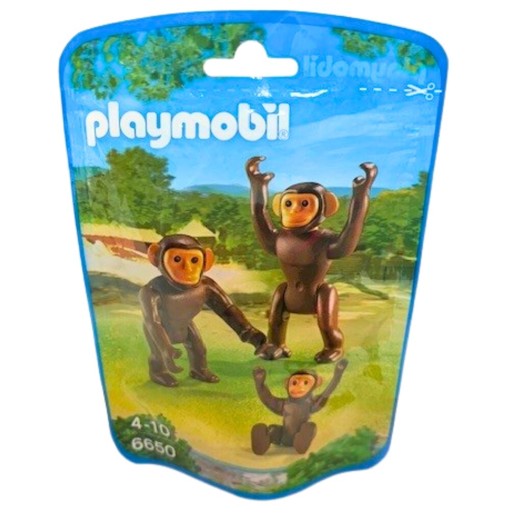 Playmobil City Life - Chimpanzee Family