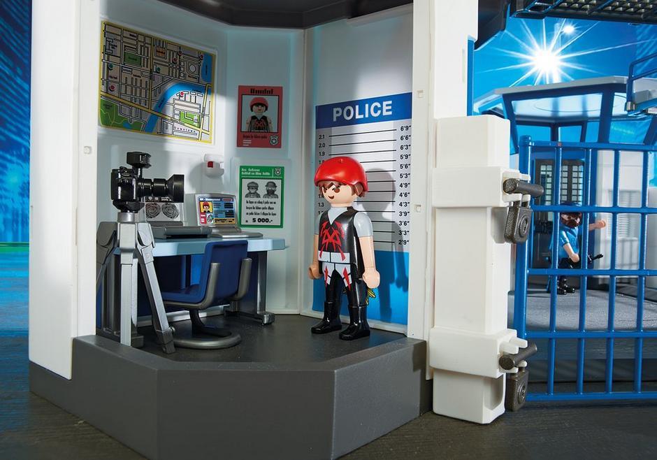 Playmobil City Action - Police Headquarters With Prison