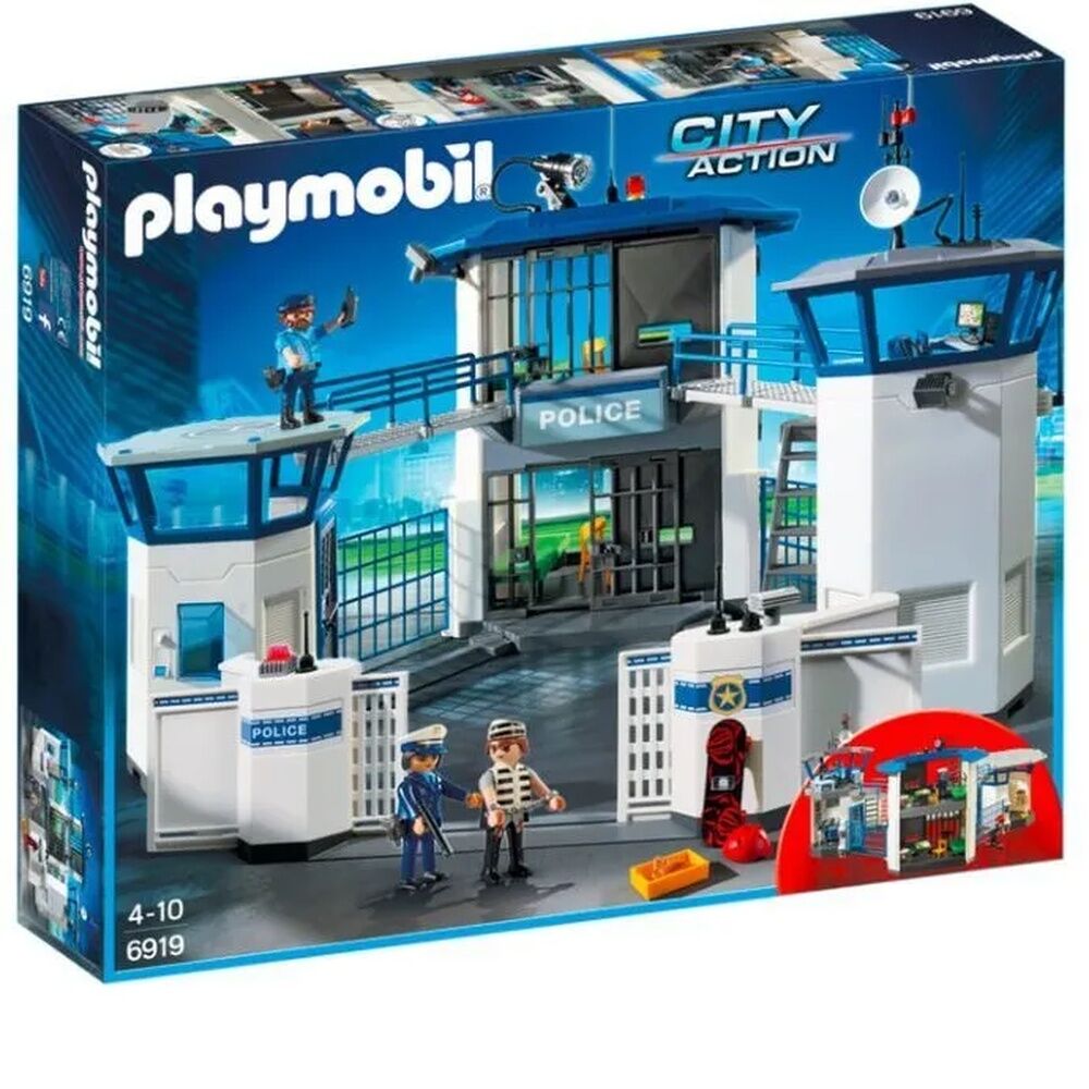 Playmobil City Action - Police Headquarters With Prison