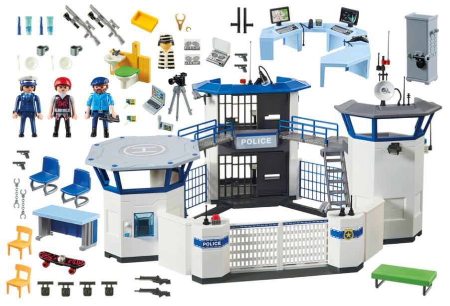 Playmobil City Action - Police Headquarters With Prison