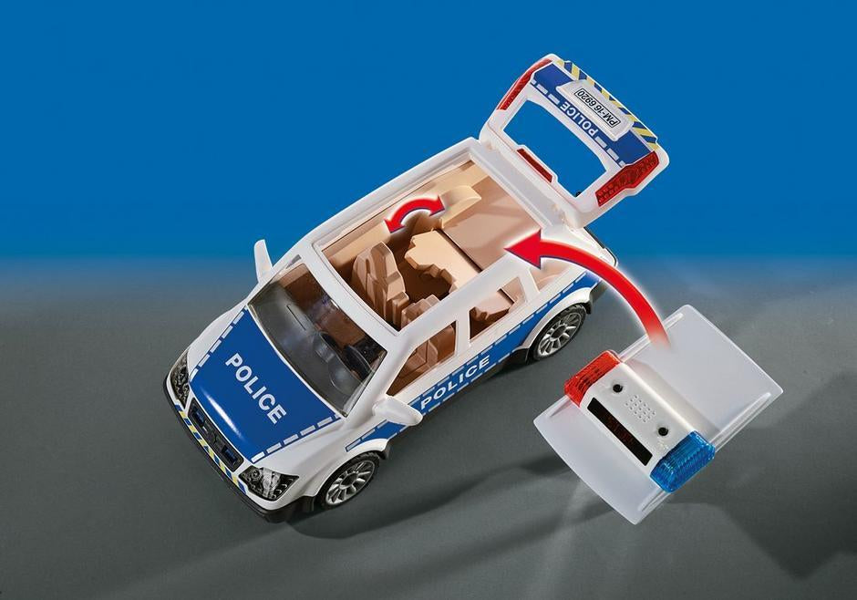 Playmobil City Action - Police Car With Lights And Sound