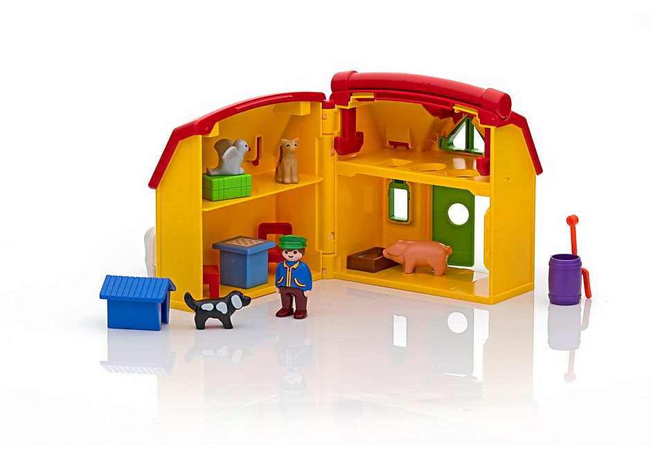Playmobil 1.2.3 - My Take Along Farm