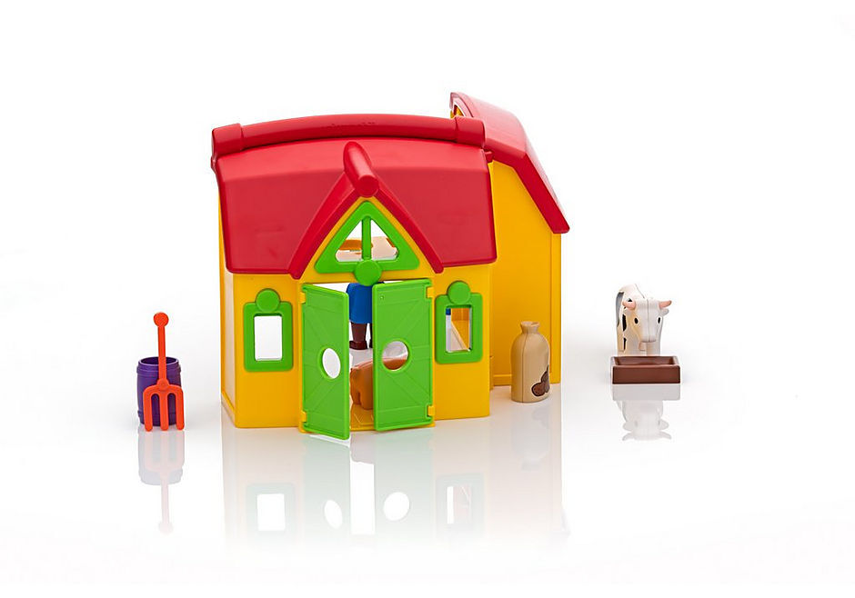 Playmobil 1.2.3 - My Take Along Farm