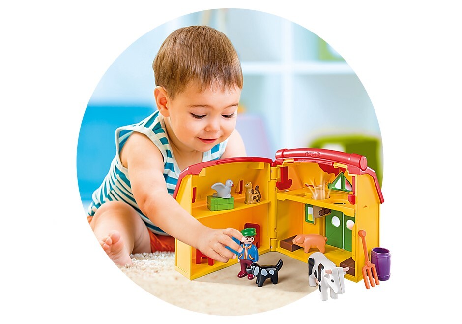 Playmobil 1.2.3 - My Take Along Farm