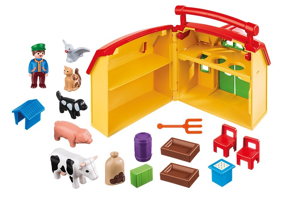 Playmobil 1.2.3 - My Take Along Farm