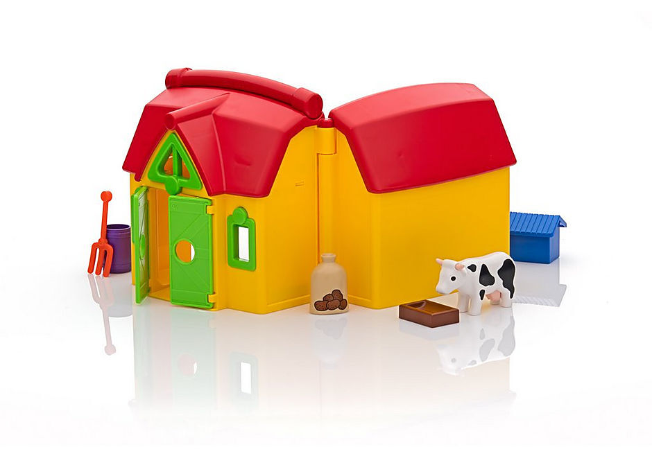 Playmobil 1.2.3 - My Take Along Farm