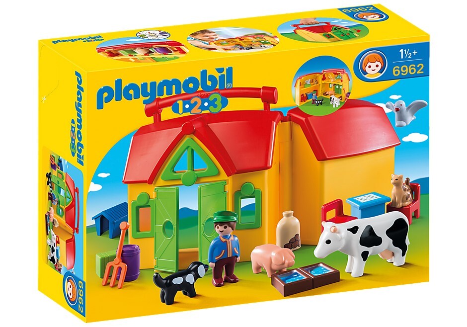 Playmobil 1.2.3 - My Take Along Farm