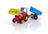 Playmobil 1.2.3 - Tractor with Trailer