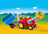 Playmobil 1.2.3 - Tractor with Trailer