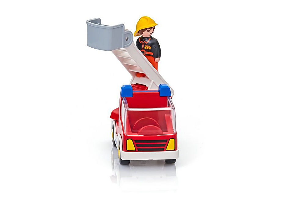 Playmobil 1.2.3 - Ladder Unit Fire Truck
