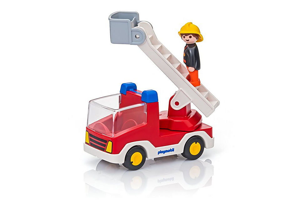 Playmobil 1.2.3 - Ladder Unit Fire Truck