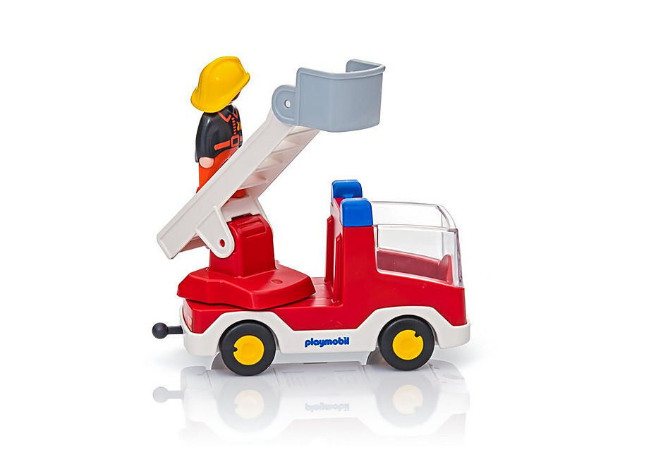 Playmobil 1.2.3 - Ladder Unit Fire Truck