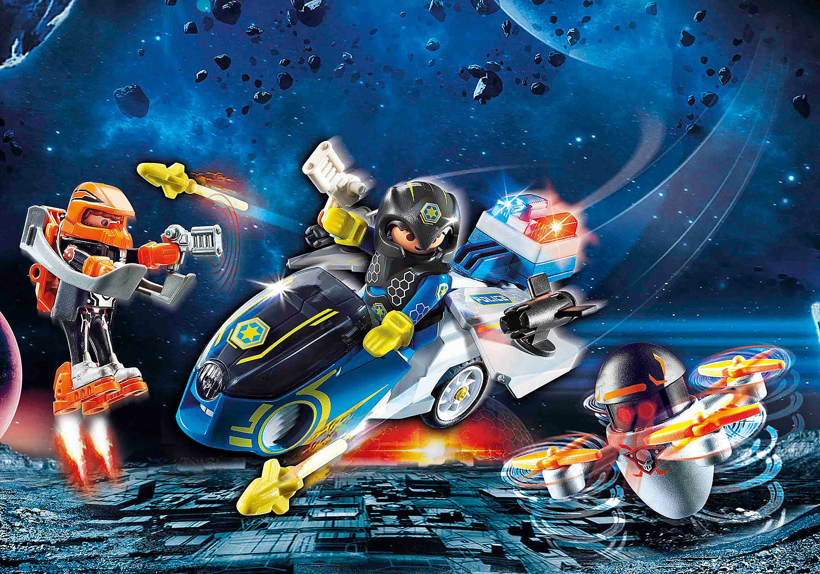 Playmobil Galaxy Police - Bike