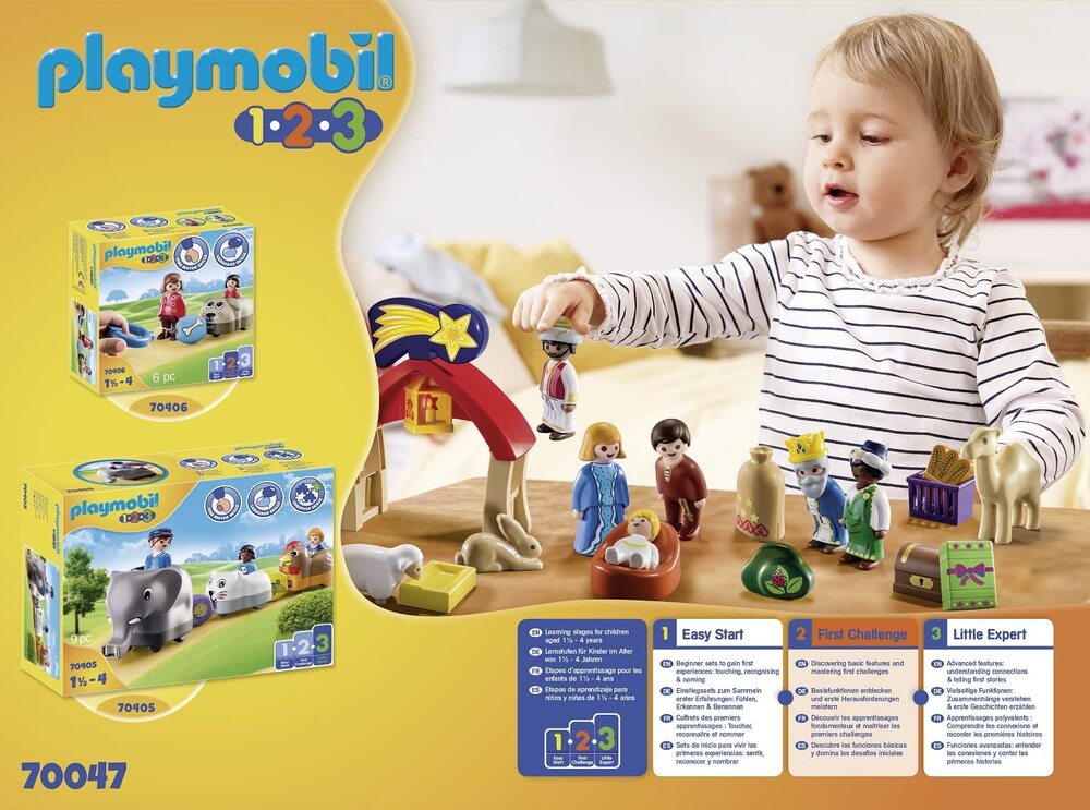 Playmobil 1.2.3 - Christmas Manger