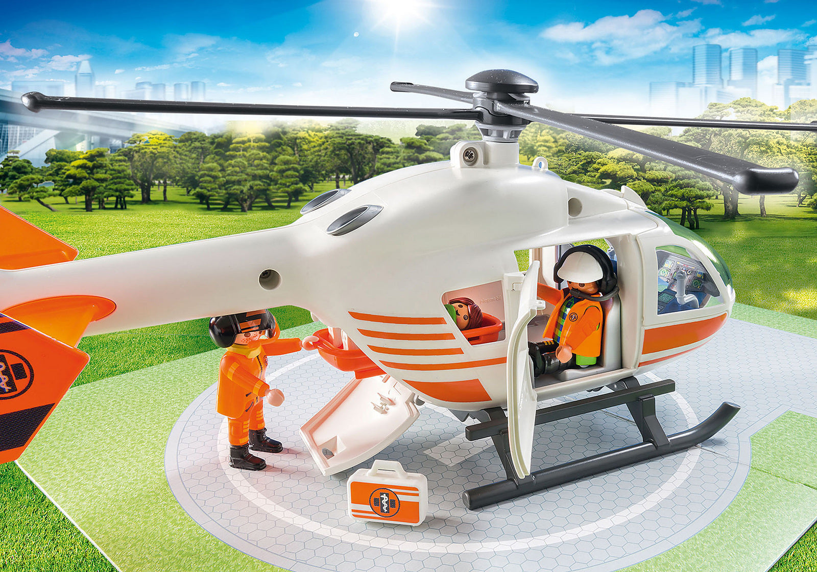 Playmobil City Life - Rescue Helicopter