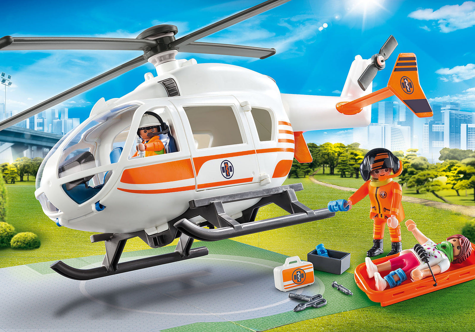 Playmobil City Life - Rescue Helicopter