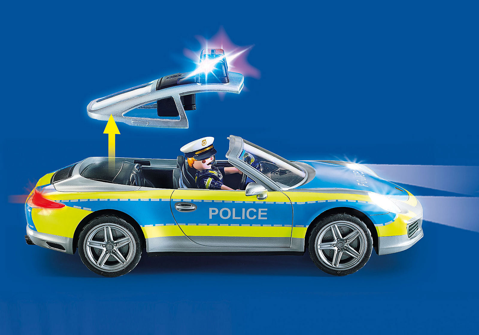 Playmobil Porsche - Porsche 911 Carrera 4S Police