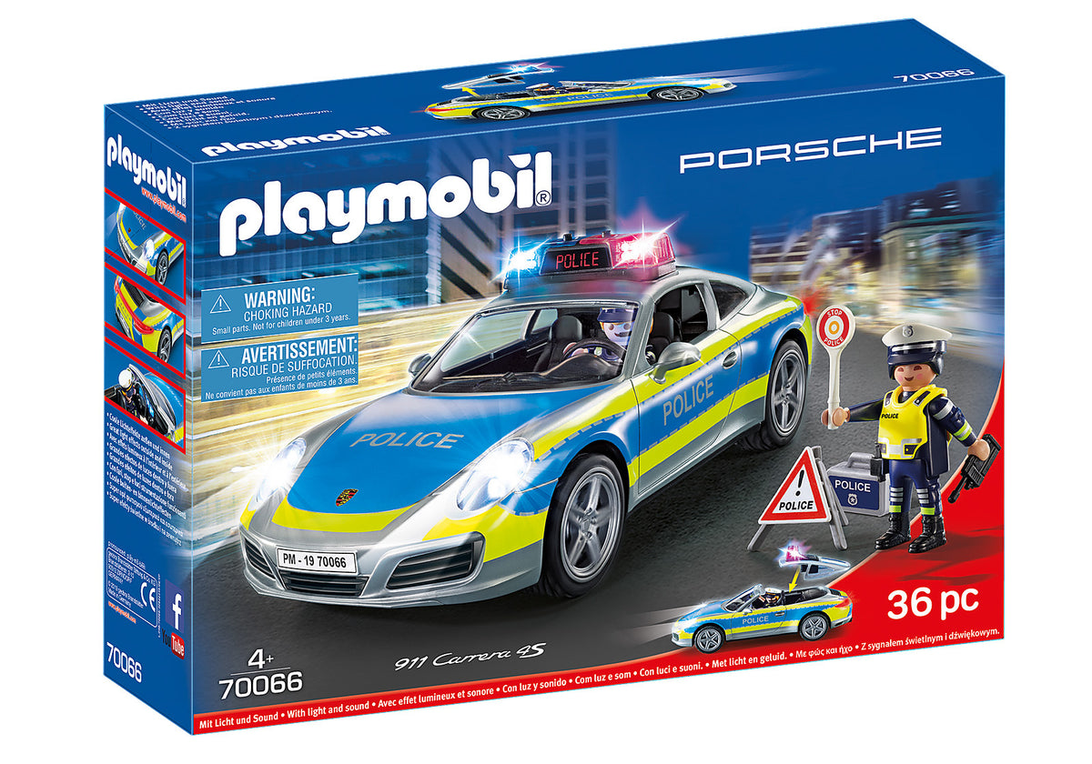 Playmobil Porsche - Porsche 911 Carrera 4S Police