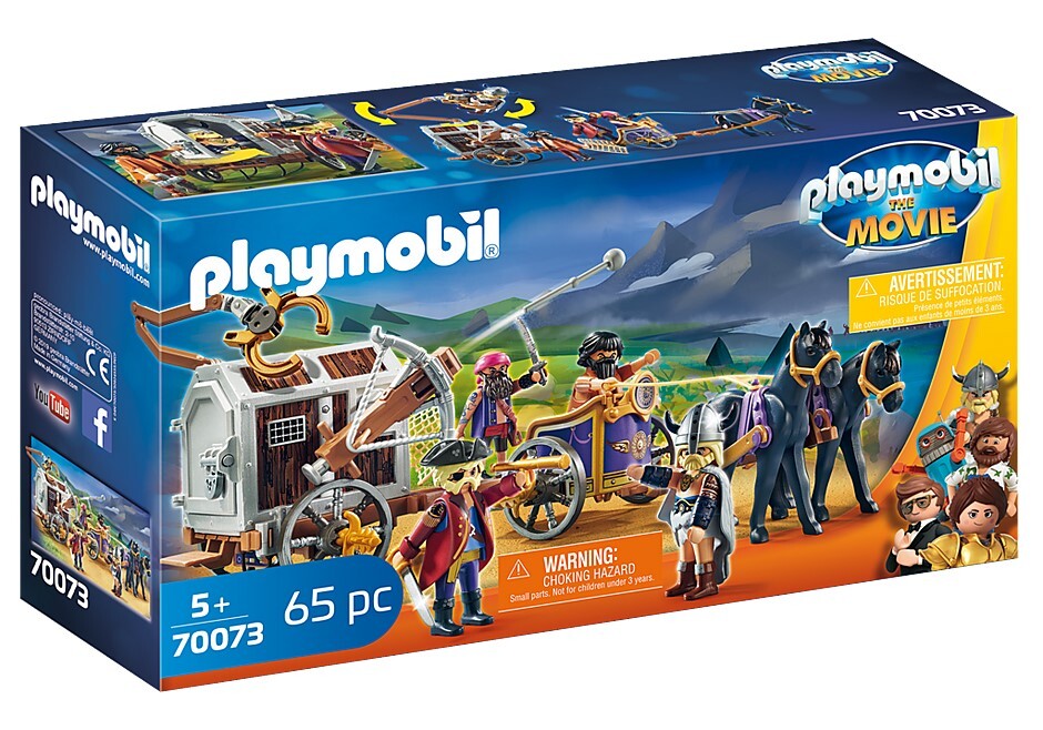 Playmobil The Movie - Charlie with Prison Wagon