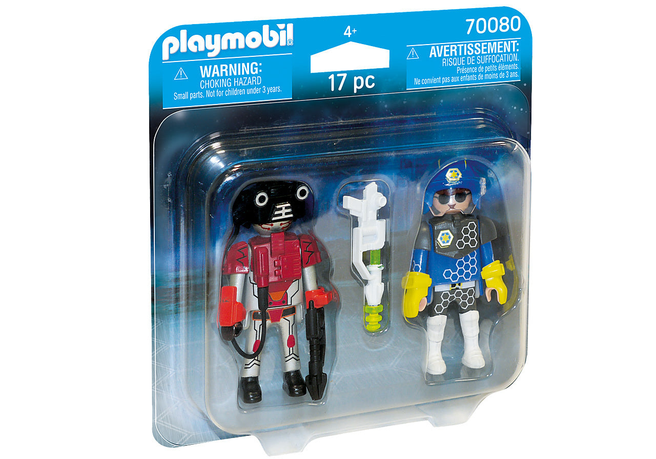 Playmobil Space - Duo Pack Space Police Officer and Thief