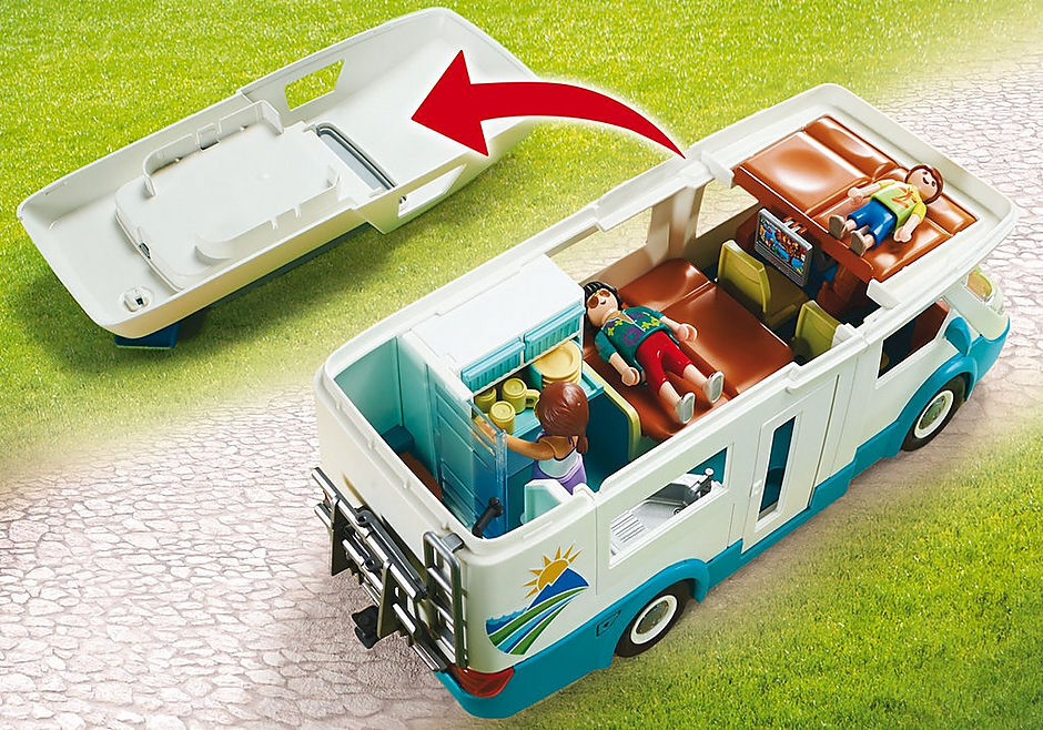Playmobil Family Fun - Family Camper