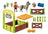 Playmobil Spirit Riding Free - Snips & Señor Carrots with Horse Stable