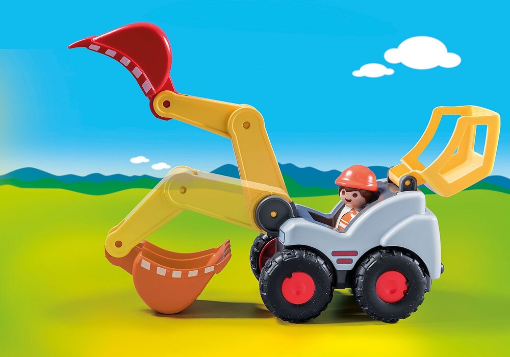 Playmobil 1.2.3 - Shovel Excavator