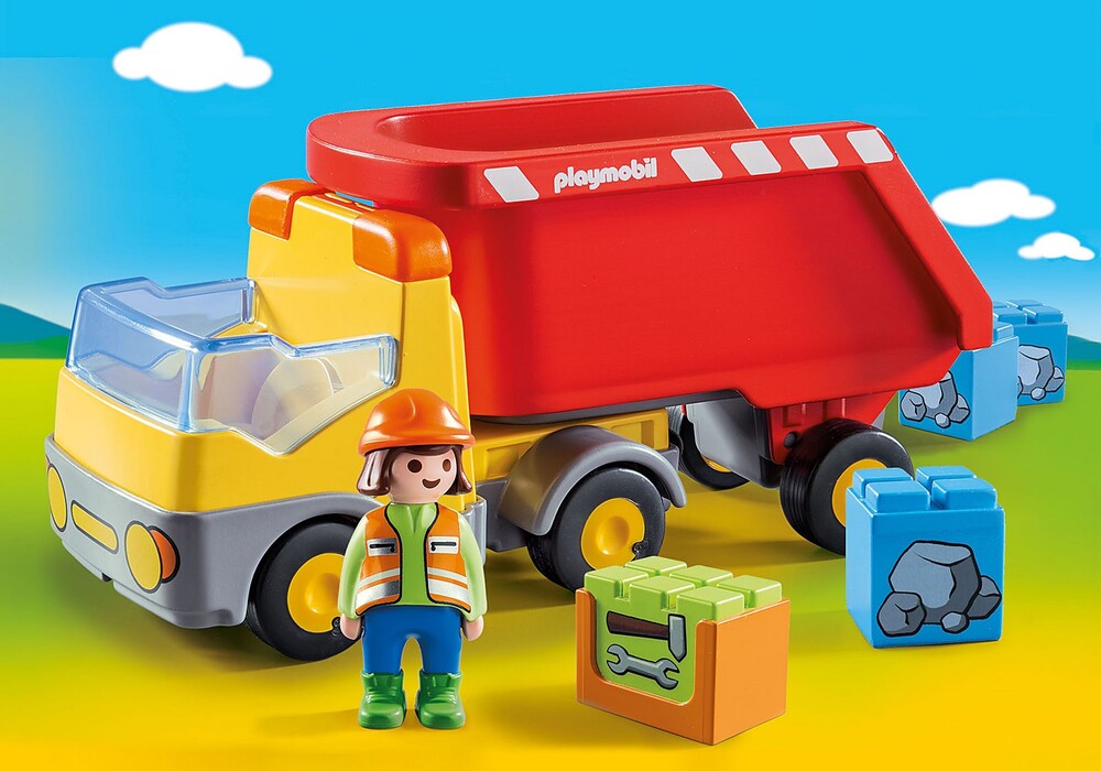 Playmobil 1.2.3 - Dump Truck