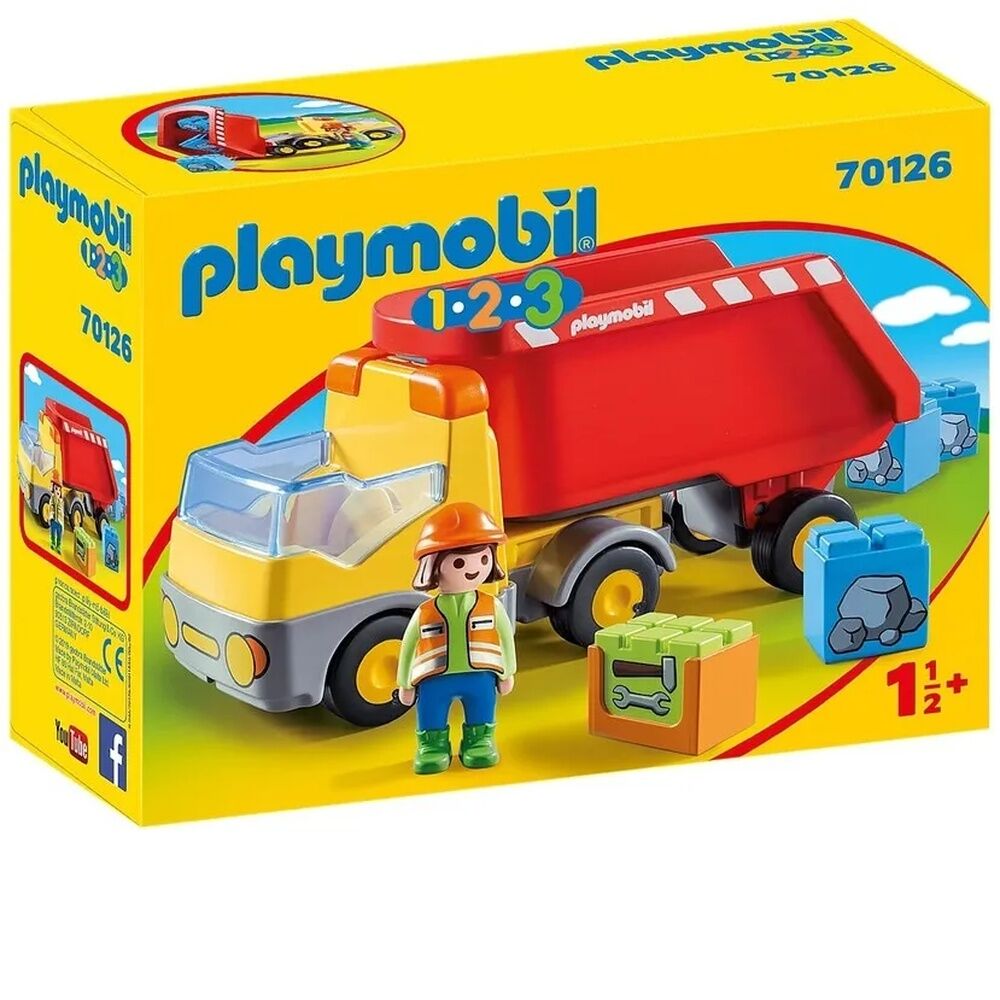 Playmobil 1.2.3 - Dump Truck