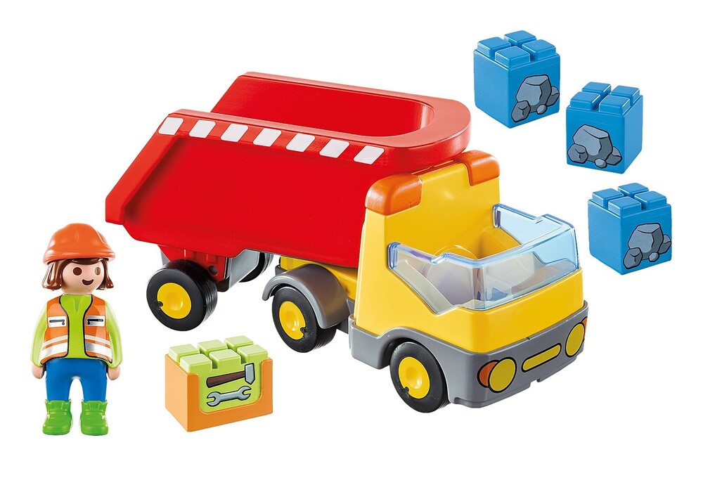 Playmobil 1.2.3 - Dump Truck