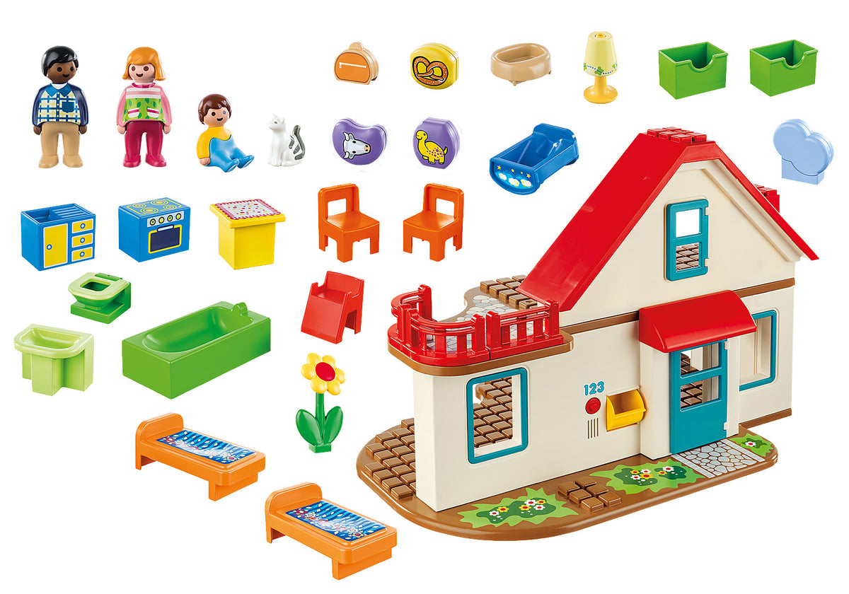 Playmobil 1.2.3 - Family Home
