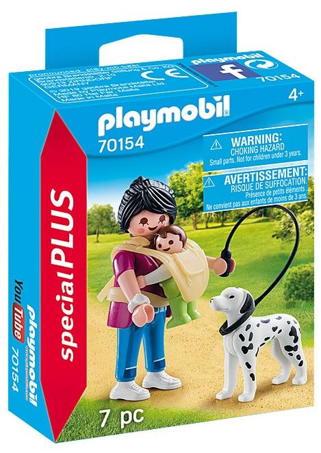 Playmobil Family Fun - Mother with Baby and Dog