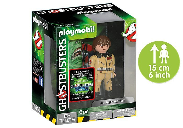 Playmobil Ghostbusters - Collection Figure P. Venkman