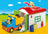 Playmobil 1.2.3 - Garbage Truck with Garage