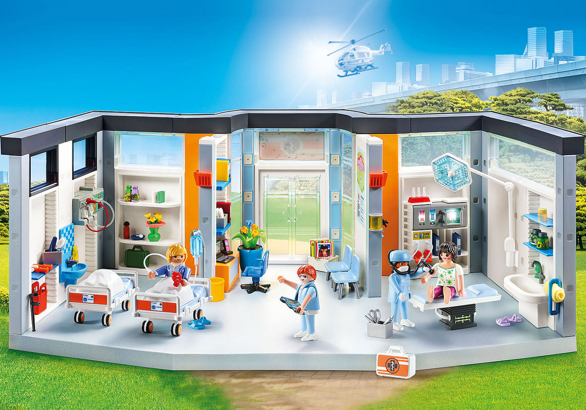 Playmobil City Life - Furnished Hospital Wing