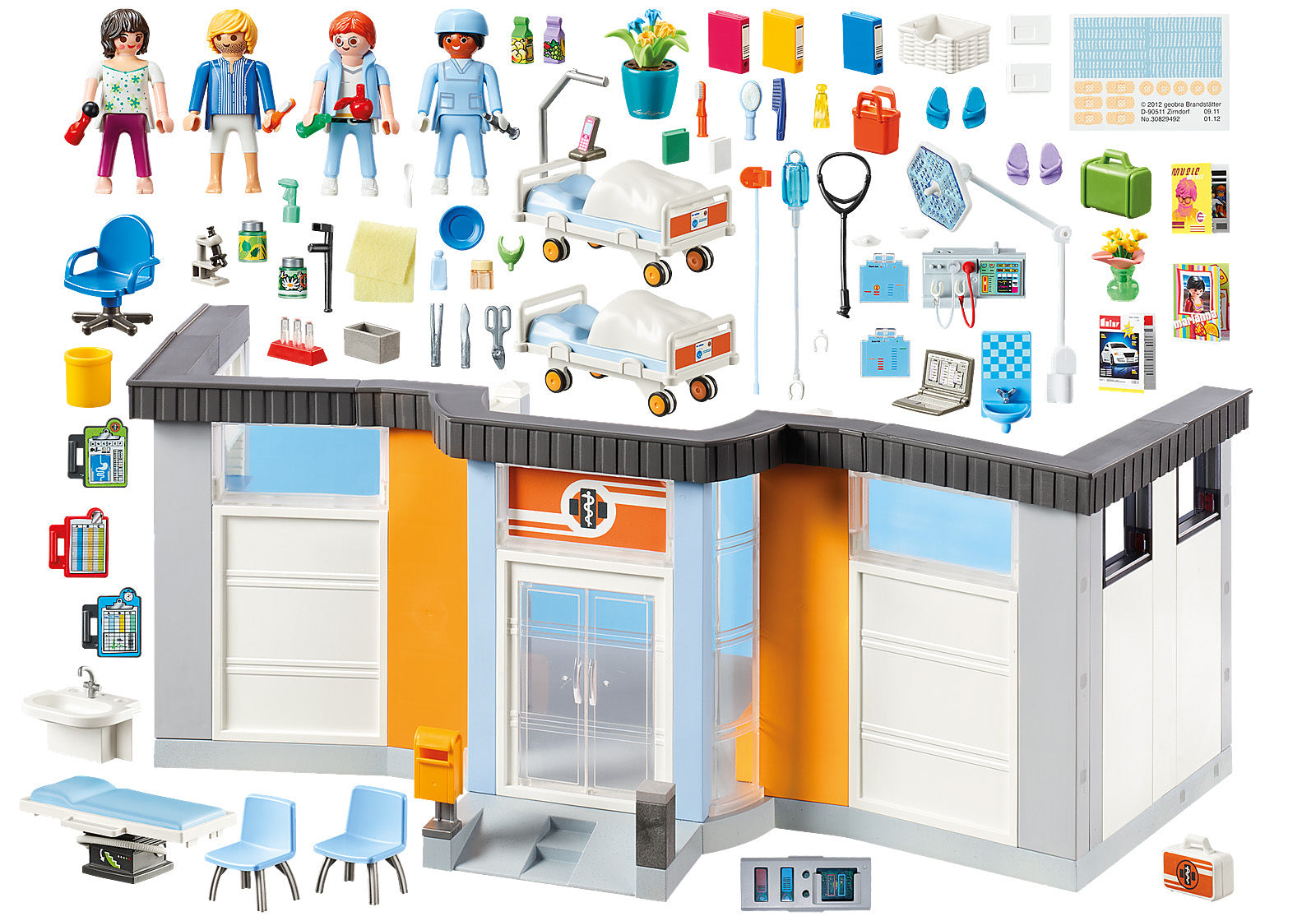 Playmobil City Life - Furnished Hospital Wing