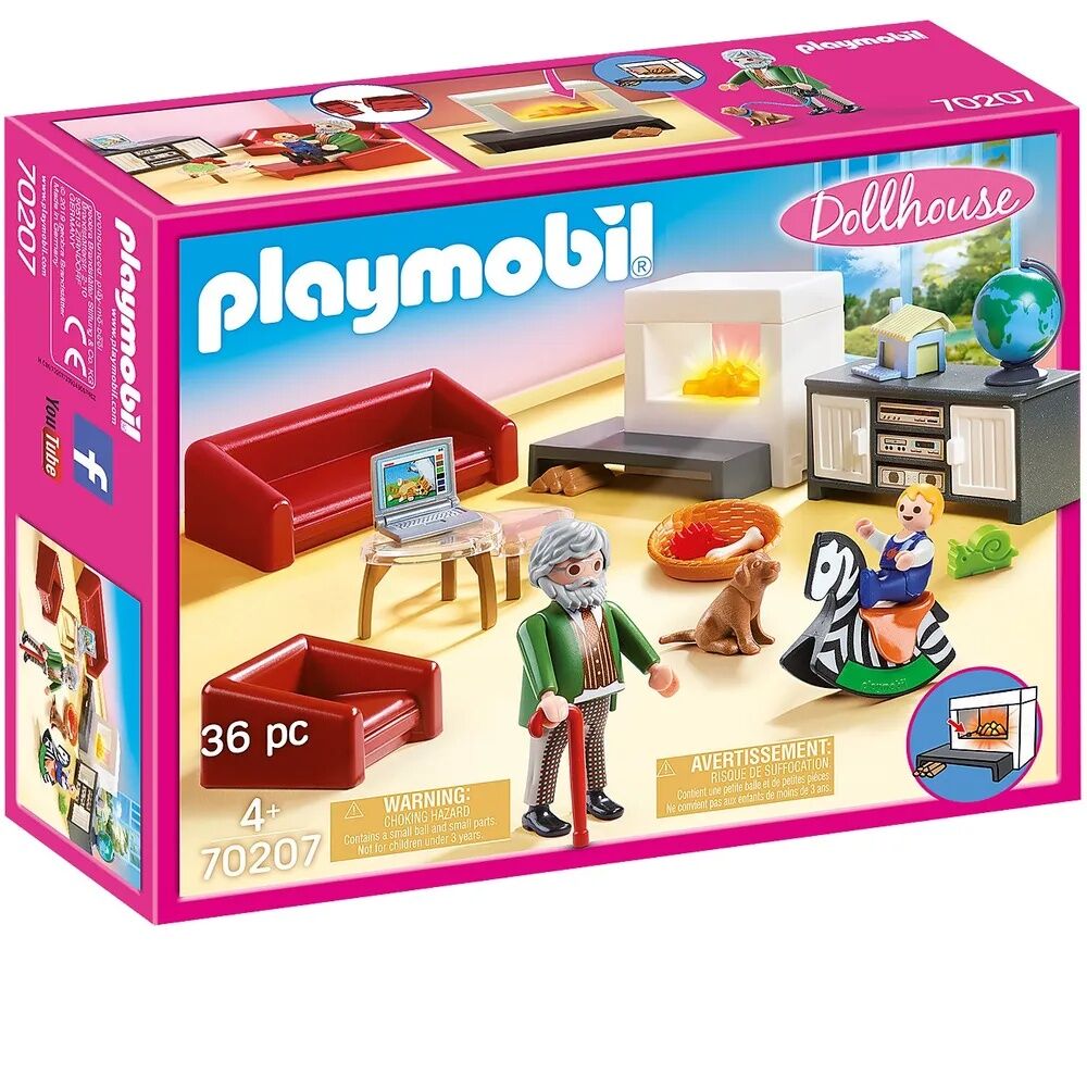 Playmobil Dollhouse - Comfortable Living Room