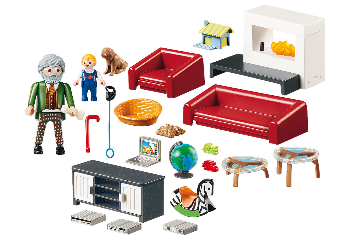 Playmobil Dollhouse - Comfortable Living Room
